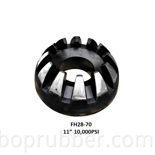 API FH28-70 pierścień pierścieniowy gumowy rdzeń do pakowania BOP dla HBRS Rongsheng